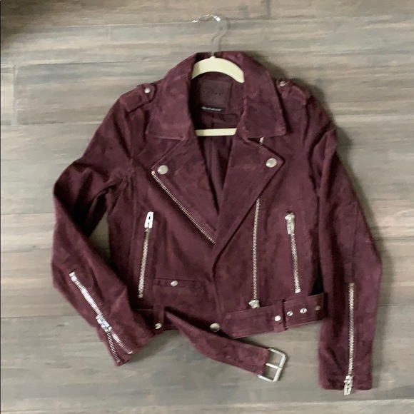 Blank NYC Suede Motorcycle Jacket - SMALL - Picture 2 of 6
